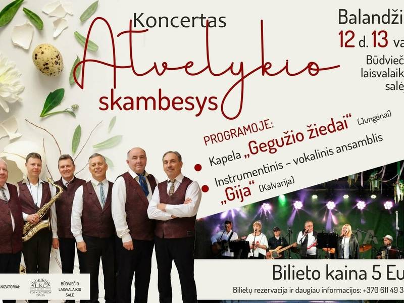 Koncertas "Atvelykio skambesys"