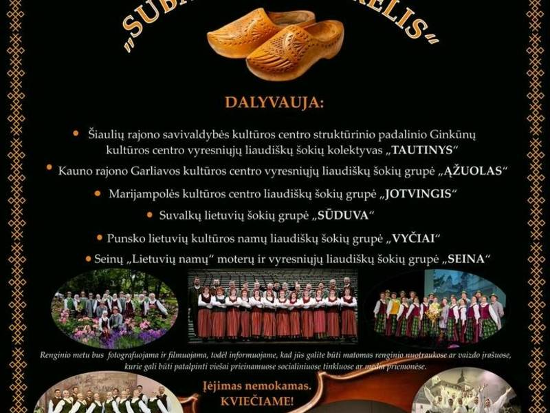 V LIETUVIŲ LIAUDIŠKOS MUZIKOS IR ŠOKIŲ ŠVENTĖ "SUBATOS VAKARĖLIS"