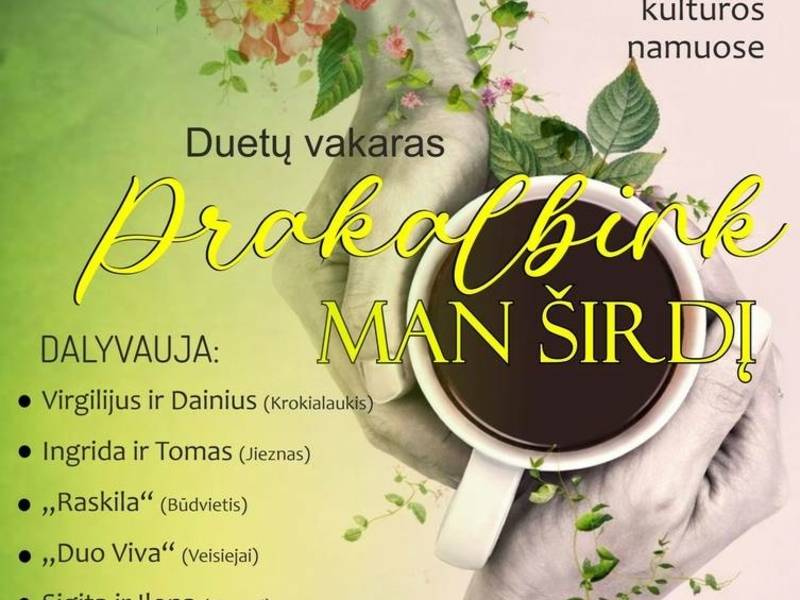 Duet evening "Speak to my heart"