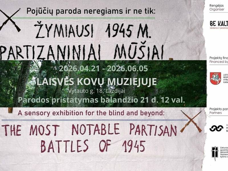 Presentation of the exhibition "The Most Famous Partisan Battles of 1945"
