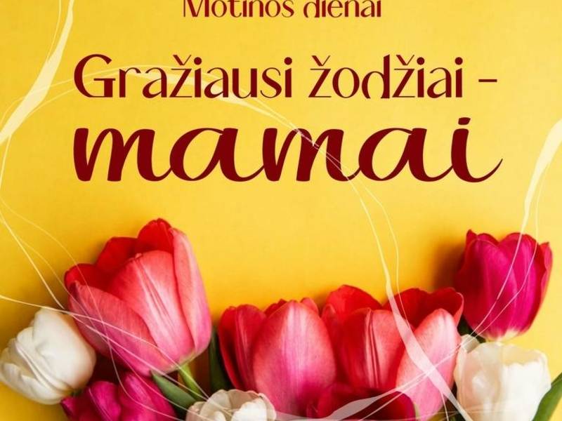 Koncertas "Gražiausi žodžiai - mamai"