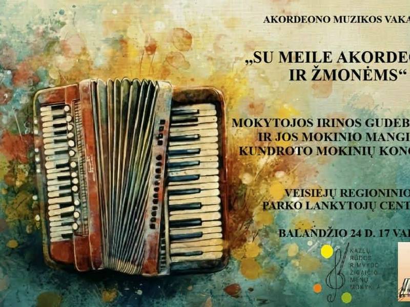 Accordion music evening "With love for the accordion and people"