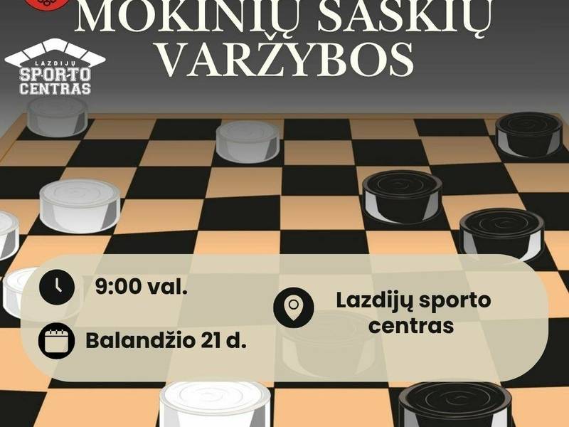 Lazdijų rajono mokinių šaškių varžybos