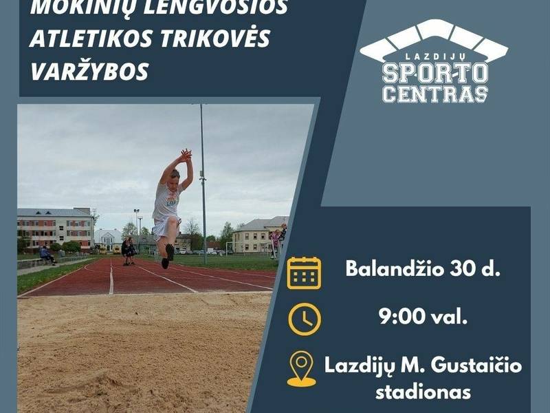 Lazdijų r. 3-4 klasių mokinių lengvosios atletikos trikovės varžybos