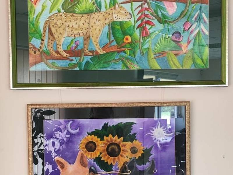 Lazdijų meno mokyklos mokinių baigiamųjų darbų paroda ,,Mes kuriame Jums"