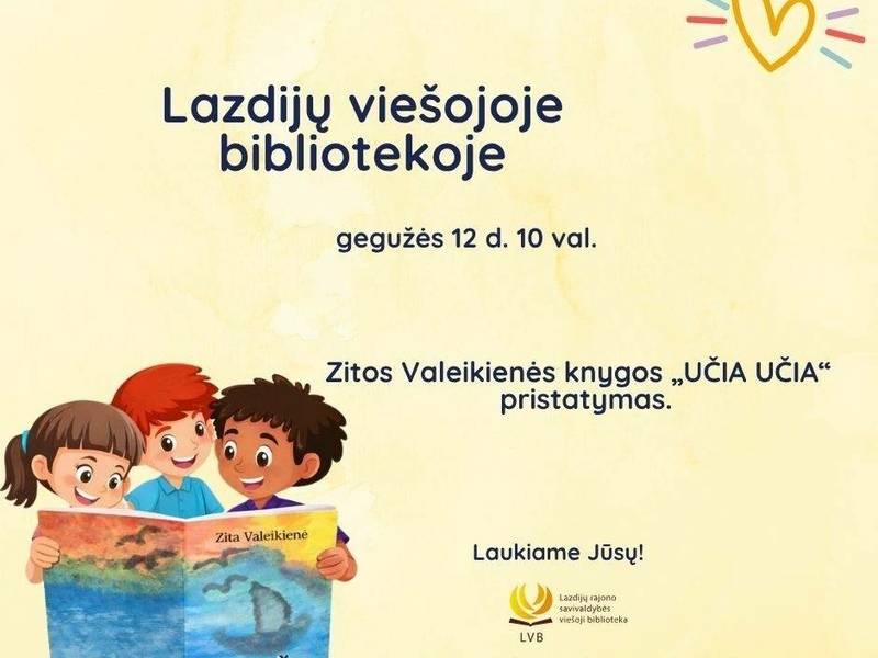 Presentation of Zita Valeikienė's book "TEACHING, LEARNING"