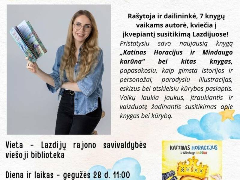 Spotkanie z pisarką Jovilą Sujetienė