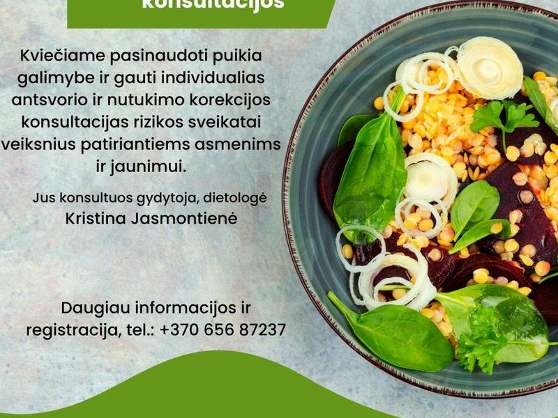 Free nutritionist consultations