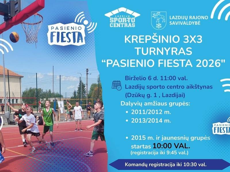 Jaunimo 3x3 krepšinio turnyras