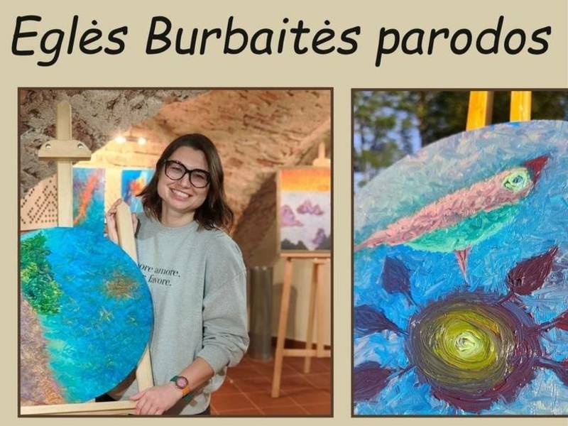  Eglės Burbaitės tapybos parodos „Draugams. Esamiems ir būsimiems“ atidarymas