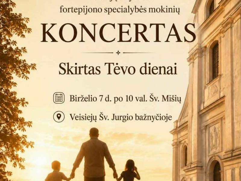 Concert dedicated to Father's Day