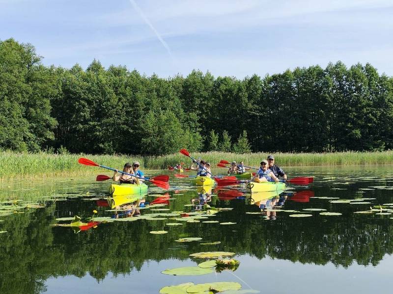 Kajaktour „On the Wave“ in Kapčiamiestis