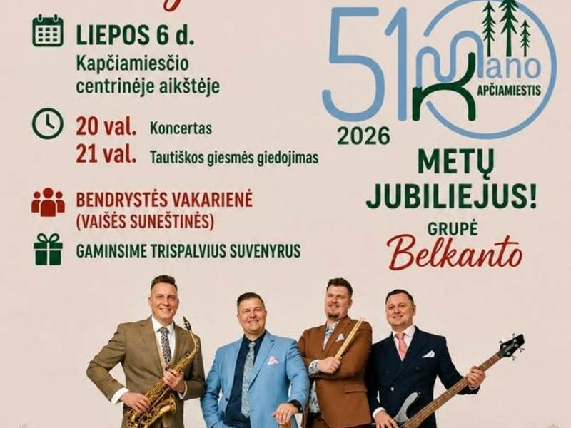 Feierlichkeiten zum Litauischen Staatstag in Kapčiamiestis