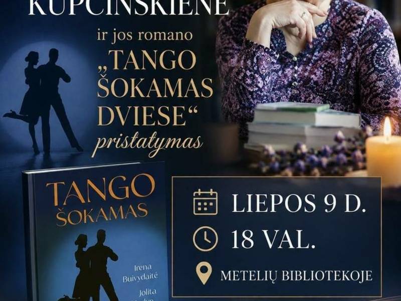 Spotkanie z pisarką Ireną Buivydaite – Kupčinskiene