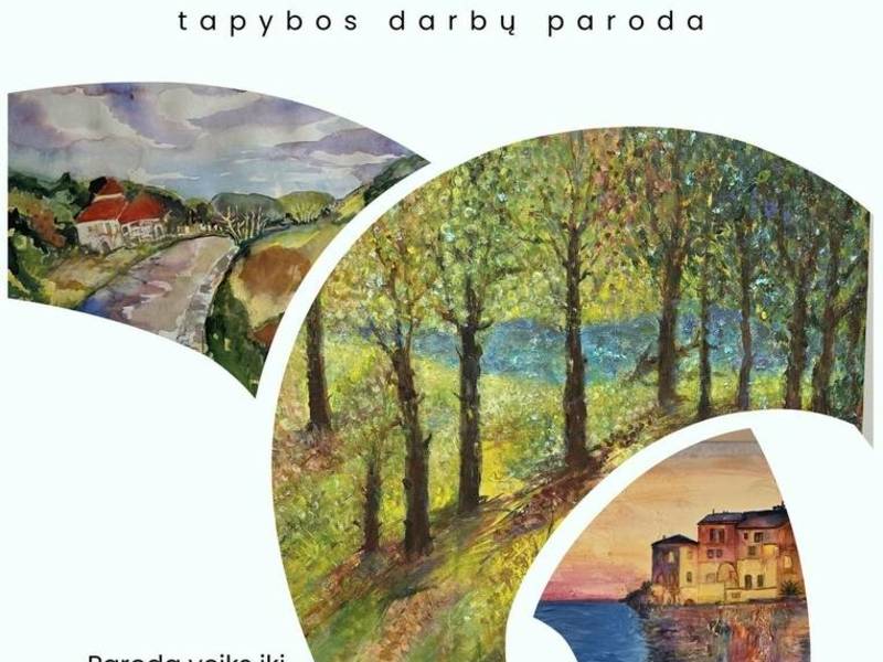 Virginijos Gabrienės tapybos darbų paroda
