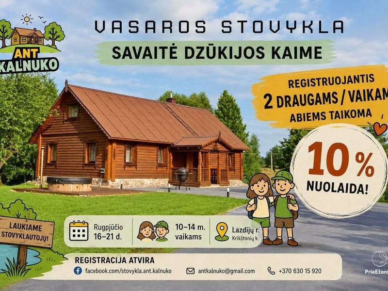 Obóz letni „Tydzień w wiosce Dzukija”