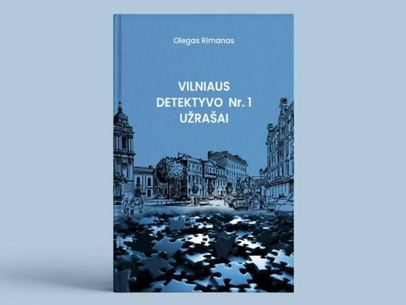 Meeting with Olegs Rimanas and presentation of his new book "Notes of Vilnius Detective No. 1"