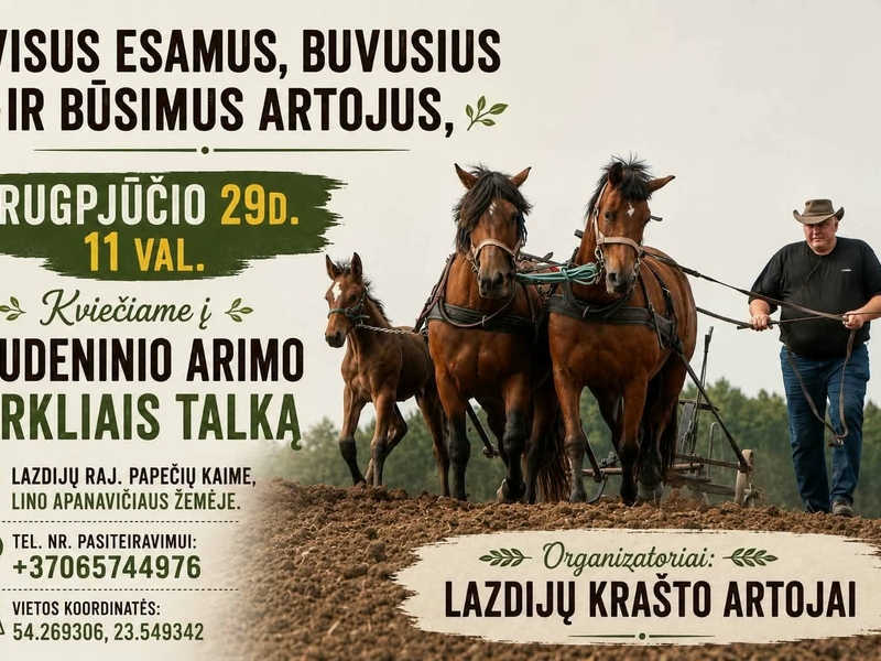 Rudeninio arimo talka