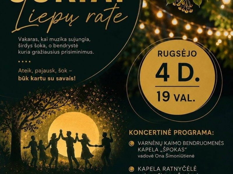 Varnėnai Dorftänze „Liepų rata“