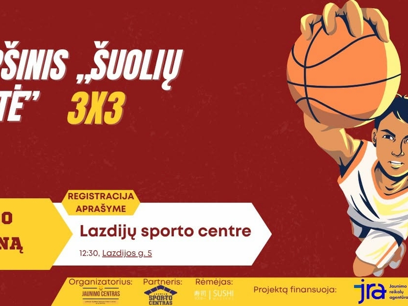3x3 krepšinio turnyras "Šuolių aikštė"