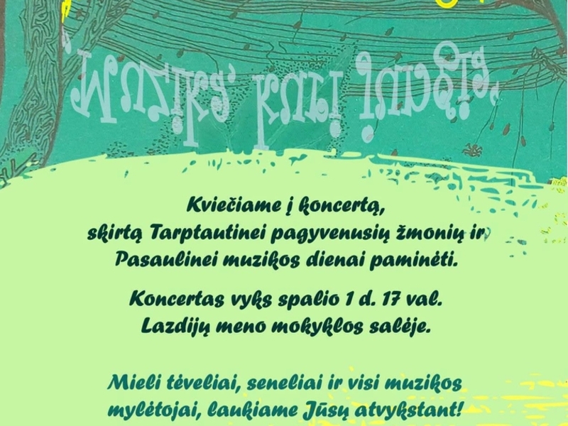 Koncertas "Muzika, kuri jungia"