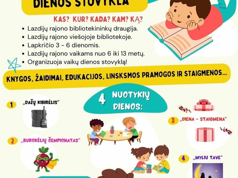 Tagescamp „Eltern arbeiten – Kinder gestalten“