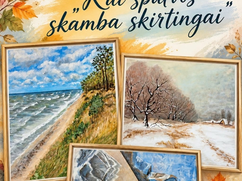 Rimos Prapiestienės ir Ramučio Prapiesčio tapybos darbų paroda