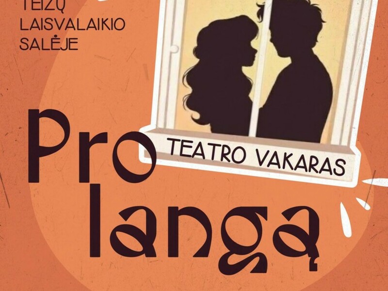 Teatro vakaras „Pro langą”
