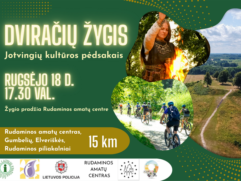 Dviračių žygis „Jotvingių kultūros pėdsakais“