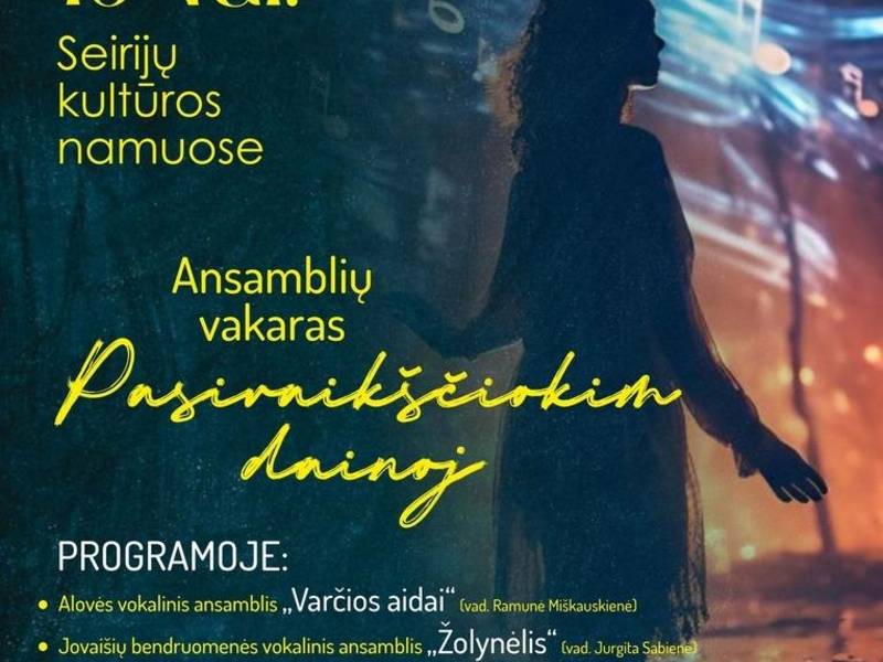 Ensembleabend „Lasst uns singend spazieren gehen“