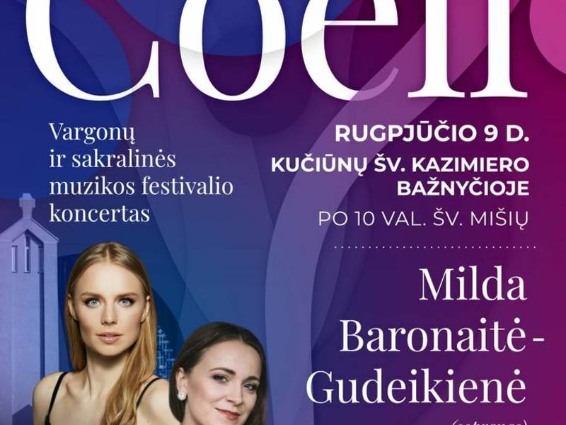 Kirchenmusikkonzert „Clavis Coeli“ in Kučiūnai